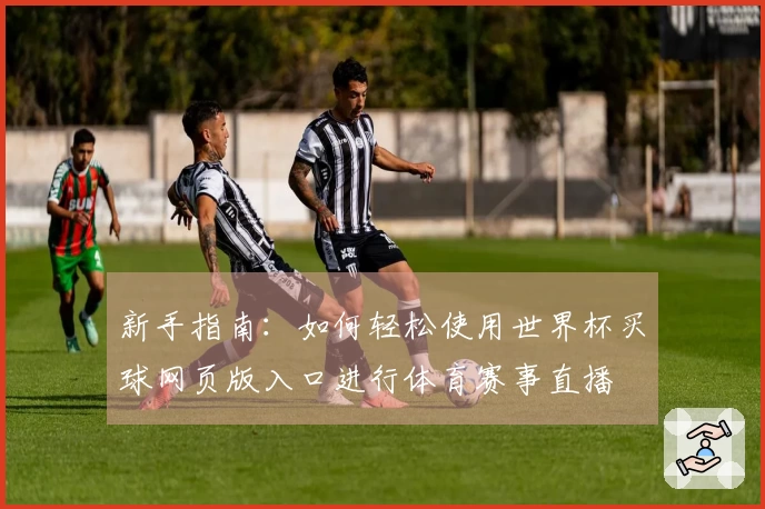 新手指南：如何轻松使用世界杯买球网页版入口进行体育赛事直播